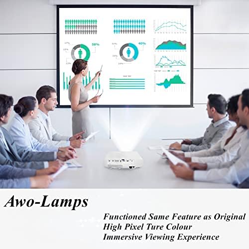 AWO 5811116085-SU Premium Замена на ламба со куќиште за Vivitek H5080 H5082 H5085 проектори