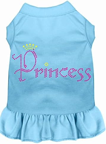 Mirage Pet Products Princess Rhinestone фустан, xx-large, бебе сино