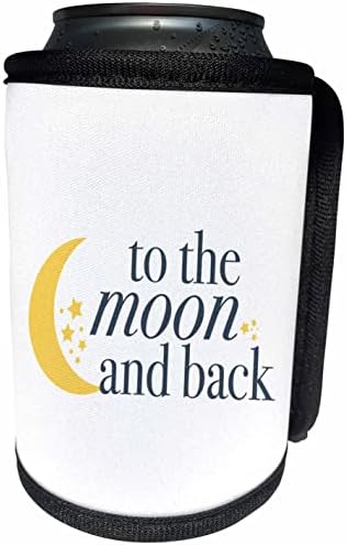 3дроза Слика на фразата До Месечината И Назад - Може Поладна Обвивка За Шишиња