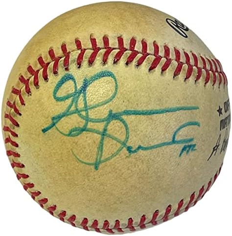 Глен Дејвис ја автограмираше официјалната Национална лига Барт Гиамити Бејзбол - Автограмирани бејзбол
