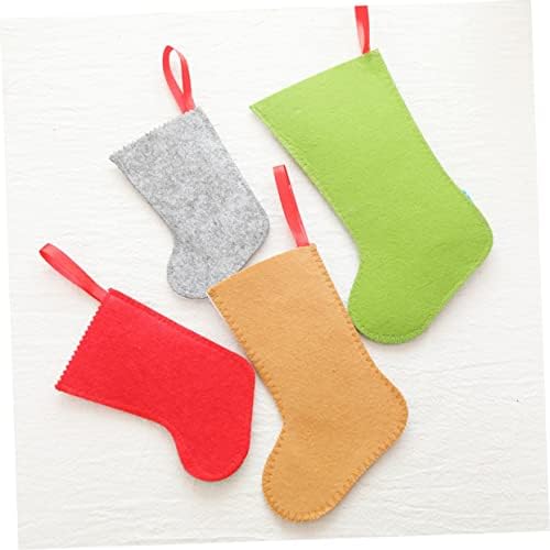 Pretyzoom 2pcs Божиќ ирваси за подароци што висат чорапи за порибување декор Божиќни снежни бонбони, украси, украсен украс,