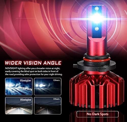Wiswisglow H7+H1 Led Светилки Сите-Во-едно Навистина Фокусирани LED Светилки, 20000 Лумени 120w Супер Мини Комплет За Конверзија