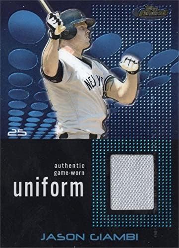 Џејсон џамби играч носи џерси печ бејзбол картичка 2004 Блузи Најдобрите #104-МЛБ Игра Користи Дресови
