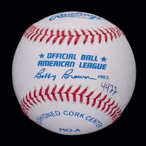 Неверојатни Тед Вилијамс потпиша автограмиран ОАЛ Бејзбол ЈСА ЛОА оценета 8 - автограмирани бејзбол