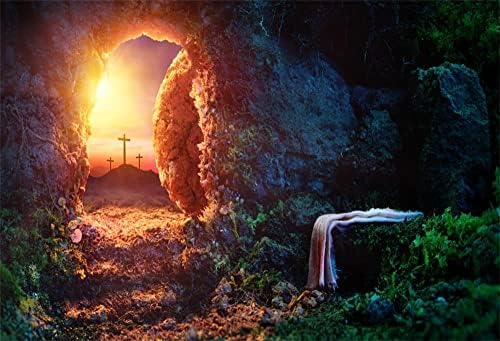 ОФИЛА Празна Гробница Позадина 10х6, 5фт Велигденско Воскресение На Исус Христос Фотографија Позадина Распетие Покровот Фотографии