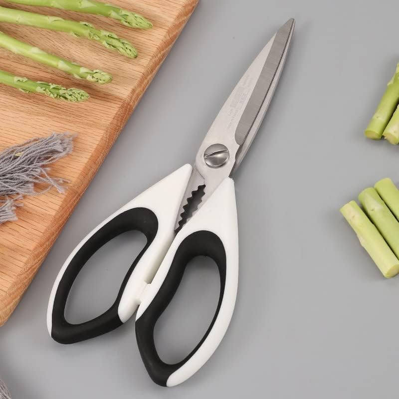 Кујнски ножици ножици, кујнски ножици не'рѓосувачки челик зеленчук месо ножици домаќинство мултифункционални ножици кујнски