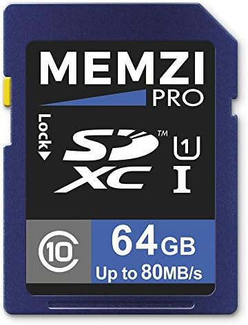 MEMZI PRO 64gb Класа 10 80MB/s Sdxc Мемориска Картичка За Sony Cyber-Shot DSC-W570, DSC-W570D, DSC-W560, DSC-W550, DSC-W530,