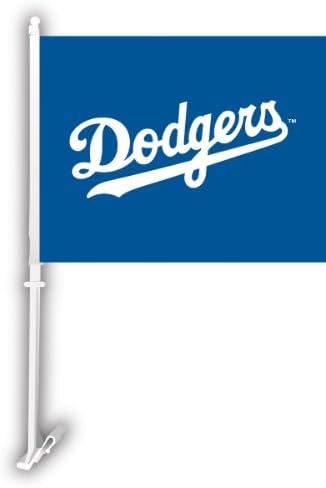 MLB Лос Анџелес Доџерс знаме на автомобилот