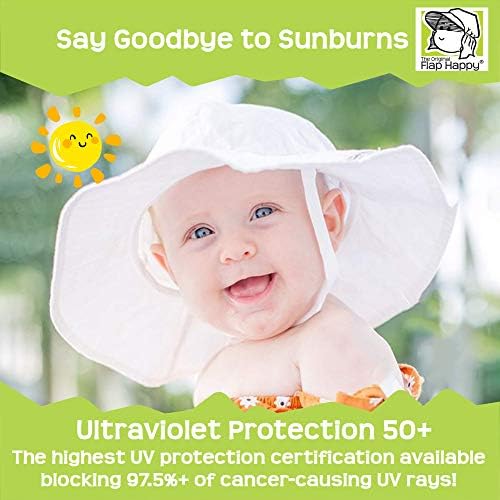 Размавта среќно бебешки флопи сонце upf 50+, највисока овластена заштита од сонце на УВ, боја без азо