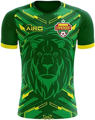 AiroSportswear 2022-2023 Cameroon Home Concept Football Soccer Mairt Jersey