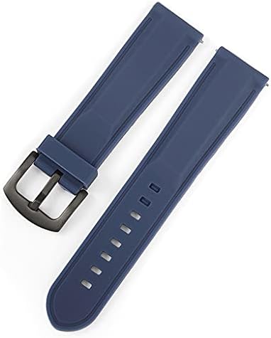 Haiqings Watchband 18mm 20mm 22mm 24mm Sport Watch Strap Мажите Жените Replection Бенд Гума Нараквица Нерѓосувачки Брава wenfeng1991