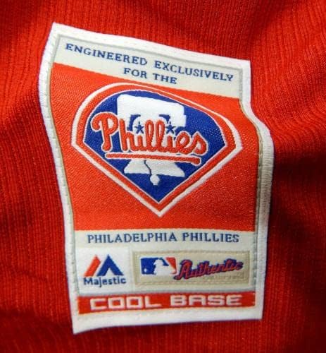 2014-15 Philadelphia Phillies празна игра издадена Red Jersey St BP 48 785S - Игра користена МЛБ дресови