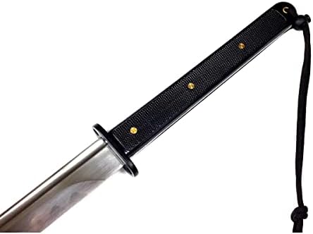 Мусаши - модерна тактичка катана фалсификувана со 1060 јаглероден челик Катана Самурај меч целосен танг