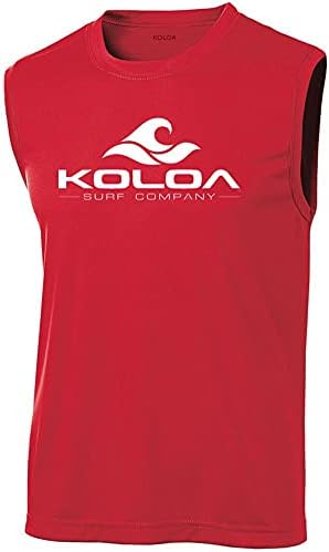 Колоа сурфање класичен бран лого влага маички без ракави. Големини: XS-4XL