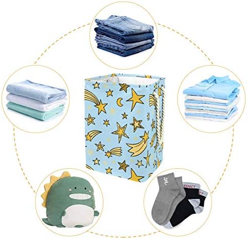 Униси starsвезди водоотпорни алишта за перење, склопувачки корпи за домашни организатори