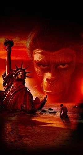 Филмот на планетата на мајмуните Хестон 24х36