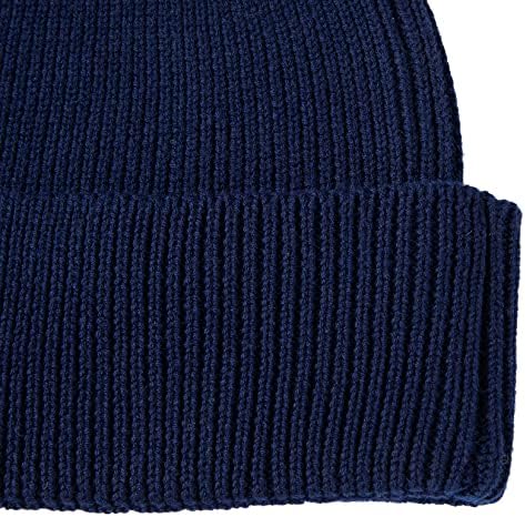 Tinncana inter Classic Merino Wool Beanie Hat за мажи и жени, топла мека унисекс манжетна капа капа за череп