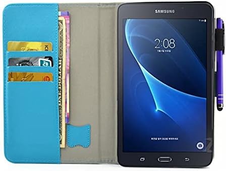 Случај за UUCOVERS за Samsung Galaxy Tab A 7.0 , паметен PU Folio Stand Folio ShockProof Cover со картички слотови држач