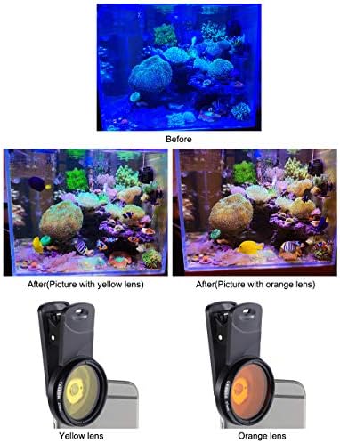 Комплети за филтрирање на корални леќи за избор на аквариум за телефон