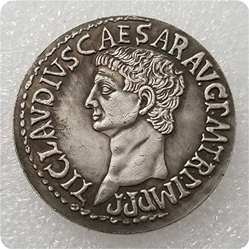 Занаетчиски римски монети комеморативни монети месинг сребрена монета сувенир x8coin колекција комеморативна монета
