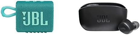 JBL GO 3: Преносен звучник со Bluetooth, вградена батерија, водоотпорна и испоротна карактеристика Teal jblgo3tealam & vibe