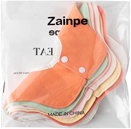 Zainpe 6Pcs 360° Ротира Бебе Лигавчиња Водоотпорен Предвремени Бебе Лигавче Предвремени Памук Абсорбента Хранење Подригнување