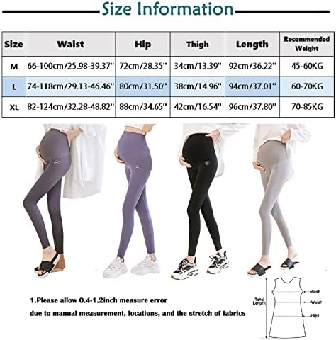 Врв за вежбање За Жени Жени Модни Панталони Со Висок Струк Тенка Кожа Бремени Жени Облечени Во Бремени Жени хеланки за