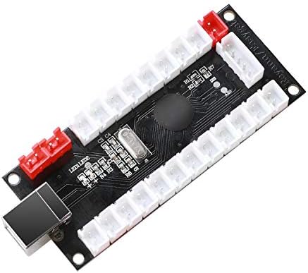 Easyget 2 Плеер Нула Одложување Генерички ИГРА Контролор USB Да Џојстик за Mame &засилувач; Малина Пи 1/2/3 Retropie DIY Проекти