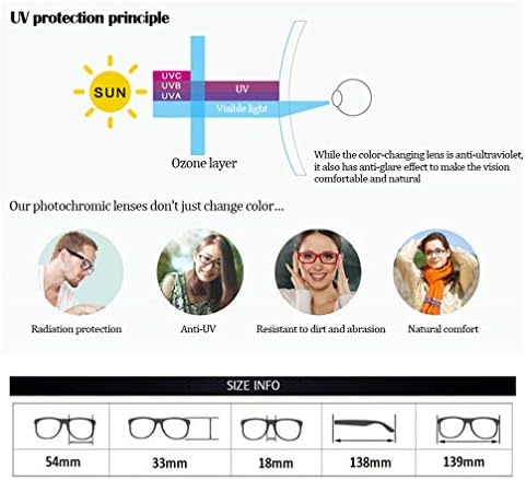 Фотохроматски очила за читање, половина раб метал и леќи од смола Поларизирани очила за сонце, анти-УВ анти-очила за очила за