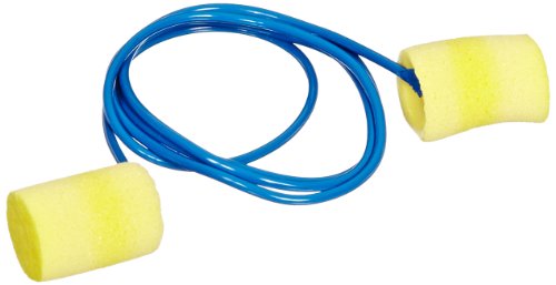 3м Безбедност CAS311 - 1101 Еднократна Употреба Е-А-Р Класичен Цилиндар Во Облик На Пвц И Пена Кабел За Уши, Жолта