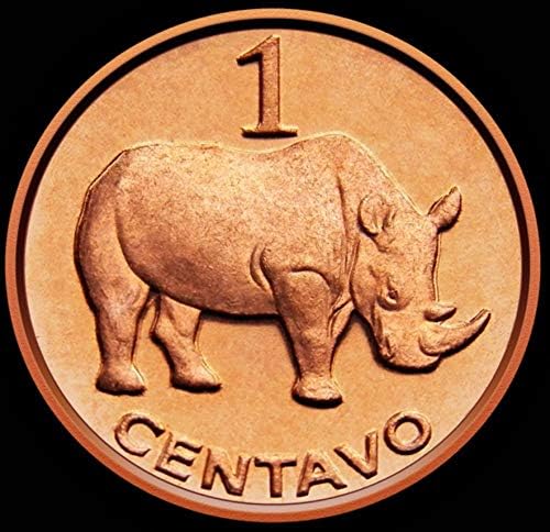 Rhino Mozambique 1 Centime Coin 2006 15мм