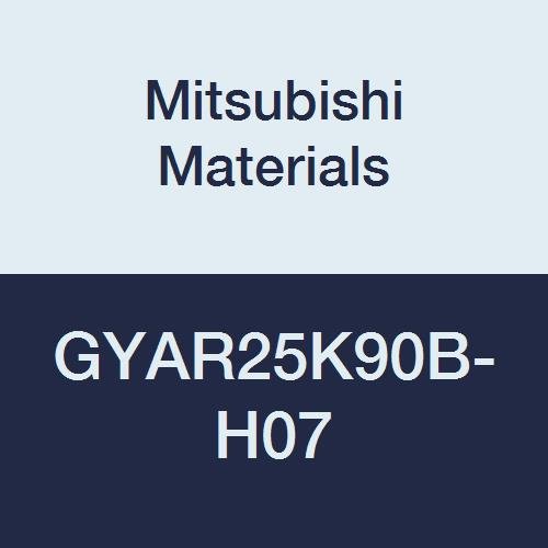Материјали Mitsubishi GYAR25K90B-H07 GY серија моно блок внатрешно држач за жлебови, десно, агол од 90 °, врат од 40 мм, 4,75