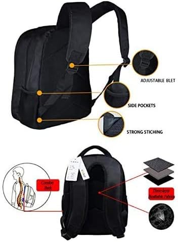 Ponxn DJ Music Bandpack School School Cooks Bag Лаптоп лаптоп компјутерска торба за рамо