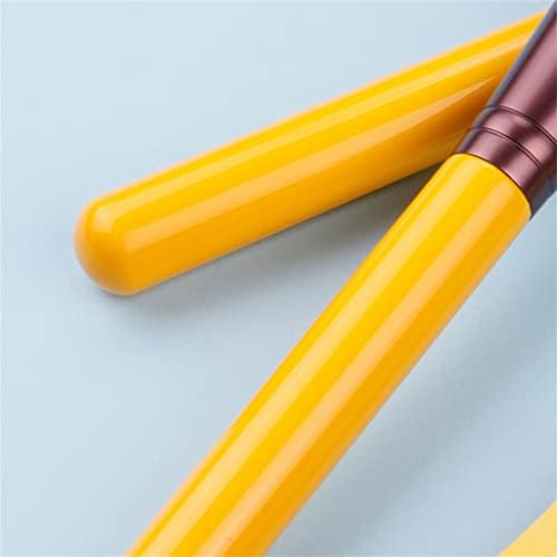 WPYYI жолта серија 11PCS синтетички четки за коса сет-лице и око козметичко пенкало-уметнички коса (боја: а, големина