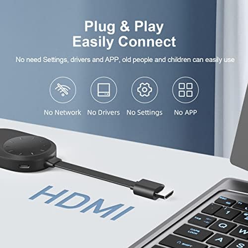 Хагибис безжичен HDMI предавател и приемник, безжичен HDMI Extender комплети и безжичен дисплеј Донгл, приклучок и играјте HDMI