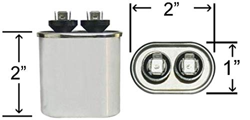 Климак овален кондензатор - одговара на Payne HC91CA005D | 5 UF MFD 370/440 Volt Vac