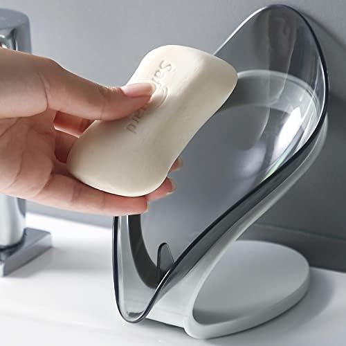 Ztrada лисја сапун сапун креативен сапун решетка за сапун одвод од исход без никаква сапун за сапун сапун диспензерот транспарентен