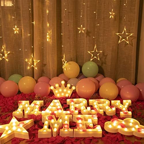 Осветли букви, букви со марки со лаерџин со светла, декоративен LED светлосен број, знак за осветлување за ноќно светло свадба