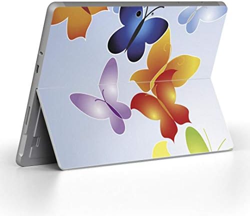 Декларна обвивка за igsticker за Microsoft Surface Go/Go 2 Ултра тенки заштитнички налепници на телото 001341 Пеперутка шарена