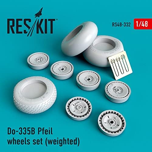 Reskit RS48-0332-1/48 DO-335V PFEIL тркала поставени за авиони