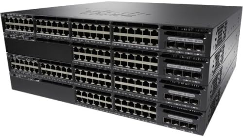 Cisco Systems, Inc - Cisco Catalyst 3650-48F Ethernet Switch - 48 порти - Управувачки - 48 x POE+ - СТАКТ Порт - 4 x Слотови
