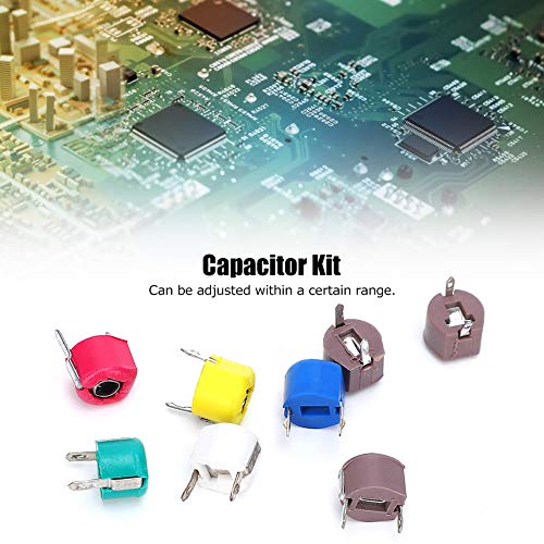 FtVogue 80pcs 6mm Trimmer Concepator Променлива капацитивност на керамички електронски кондензатор комплет 5 10 20 20 30 40