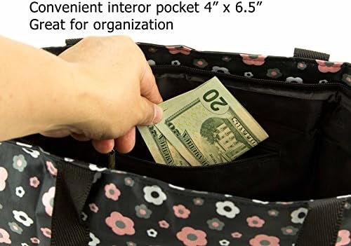 Кивипи Еко-пријателски стилски стилски еднократно преклопување на паричникот за миење на намирници/торба за точки за шопинг,