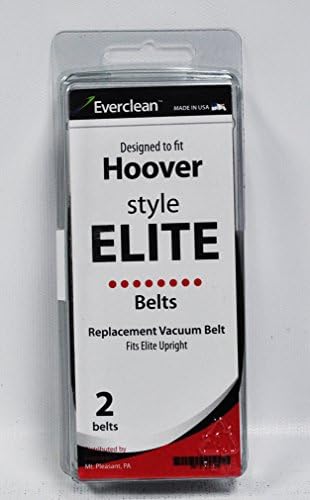 Everclean Hoover стил елита исправен вакуум замена за појас 2 пакет