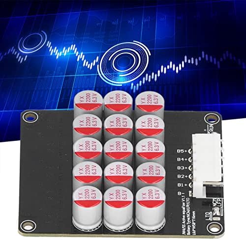 Балансирач на батерии qqmora, 1,8V-4.5V батерија Активен еквилајзер Внатрешен отпор MOS 0-5.5A рамнотежа Тековна стабилна за