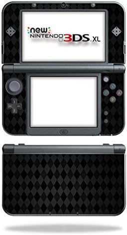 MOINYSKINS кожата компатибилна со Nintendo 3DS XL - Црна Аргиле | Заштитна, издржлива и уникатна обвивка за винил декларална обвивка | Лесен за примена, отстранување и промена н?