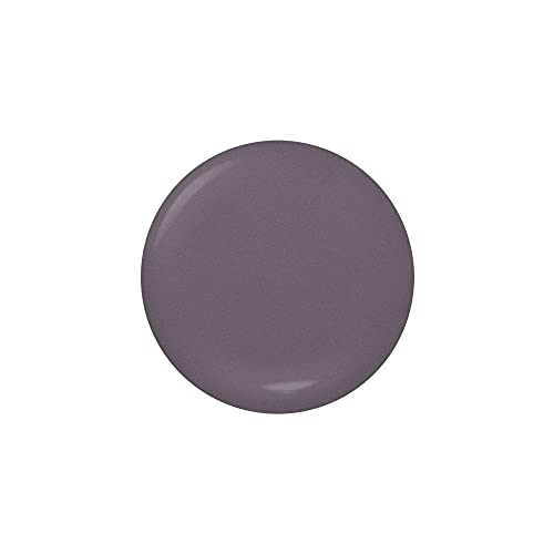 Забие сува лак за нокти - исчекување - непроaирна темна чеша сива боја со виолетова потточка. Целосен крем за покривање.